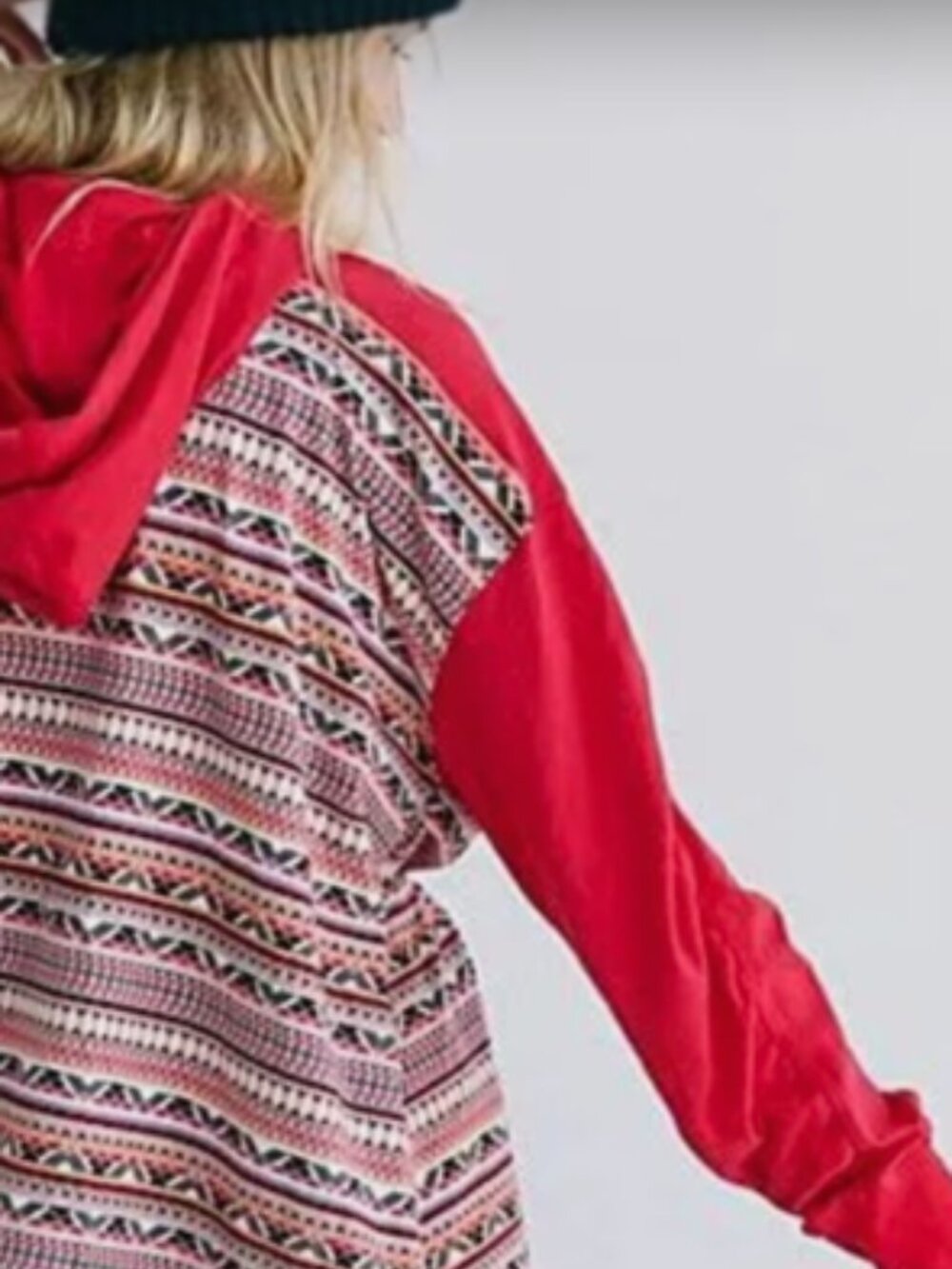 NWT Free People Movement Mixed Hoodie - Picture 6 of 16